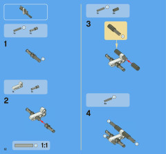 LEGO 8071 instructions page 12 – build guide