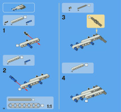 LEGO 8071 instructions page 14 – build guide