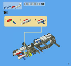 LEGO 8071 instructions page 17 – build guide