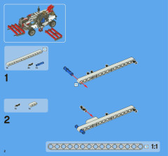 LEGO 8071 instructions page 2 – build guide
