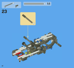 LEGO 8071 instructions page 24 – build guide