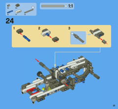 LEGO 8071 instructions page 25 – build guide