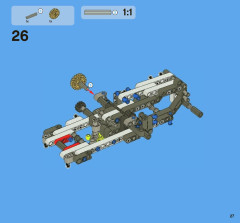 LEGO 8071 instructions page 27 – build guide