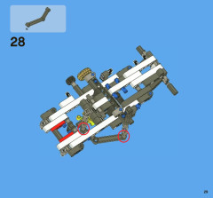 LEGO 8071 instructions page 29 – build guide