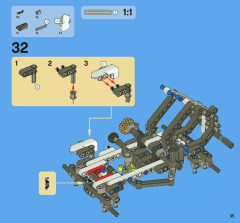 LEGO 8071 instructions page 35 – build guide