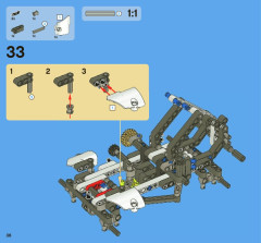 LEGO 8071 instructions page 36 – build guide