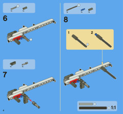 LEGO 8071 instructions page 4 – build guide