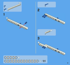 LEGO 8071 instructions page 41 – build guide