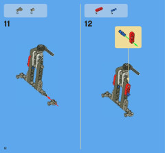 LEGO 8071 instructions page 12 – build guide