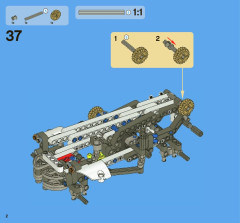 LEGO 8071 instructions page 2 – build guide