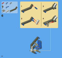 LEGO 8071 instructions page 20 – build guide