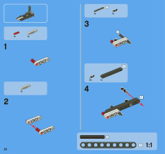 LEGO 8071 instructions page 22 – build guide