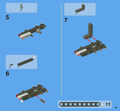 LEGO 8071 instructions page 23 – build guide