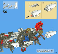 LEGO 8071 instructions page 33 – build guide