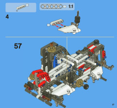 LEGO 8071 instructions page 37 – build guide