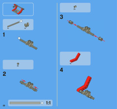 LEGO 8071 instructions page 38 – build guide