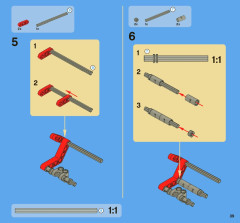LEGO 8071 instructions page 39 – build guide