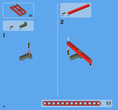 LEGO 8071 instructions page 44 – build guide