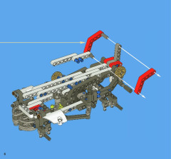 LEGO 8071 instructions page 6 – build guide