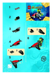 LEGO 8072 instructions page 1 – build guide