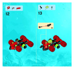 LEGO 8075 instructions page 14 – build guide