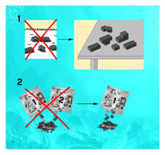 LEGO 8075 instructions page 2 – build guide