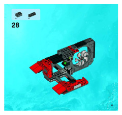 LEGO 8075 instructions page 43 – build guide