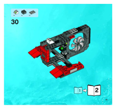 LEGO 8075 instructions page 45 – build guide