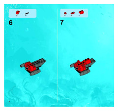 LEGO 8075 instructions page 6 – build guide
