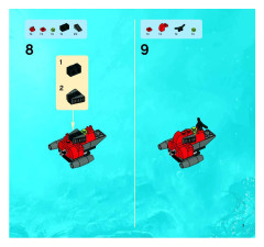 LEGO 8075 instructions page 7 – build guide
