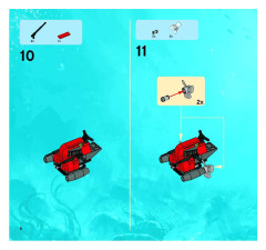 LEGO 8075 instructions page 8 – build guide