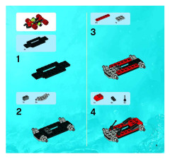 LEGO 8075 instructions page 9 – build guide