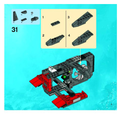 LEGO 8075 instructions page 3 – build guide