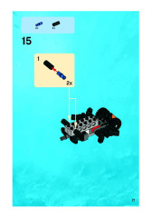 LEGO 8076 instructions page 21 – build guide