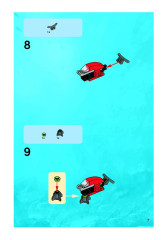 LEGO 8076 instructions page 7 – build guide
