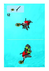 LEGO 8076 instructions page 9 – build guide