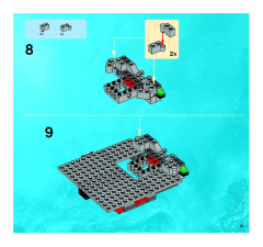 LEGO 8077 instructions page 13 – build guide