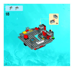 LEGO 8077 instructions page 22 – build guide