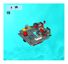 LEGO 8077 instructions page 23 – build guide