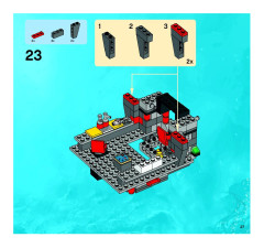 LEGO 8077 instructions page 27 – build guide