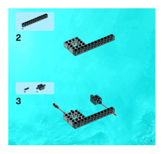 LEGO 8077 instructions page 3 – build guide