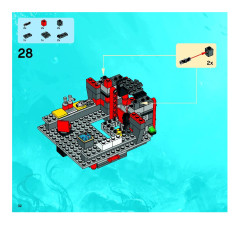 LEGO 8077 instructions page 32 – build guide