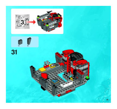 LEGO 8077 instructions page 35 – build guide