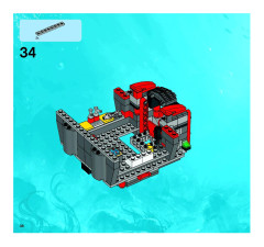 LEGO 8077 instructions page 38 – build guide