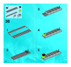 LEGO 8077 instructions page 40 – build guide