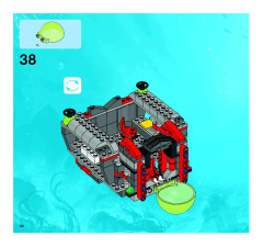 LEGO 8077 instructions page 44 – build guide