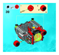 LEGO 8077 instructions page 45 – build guide