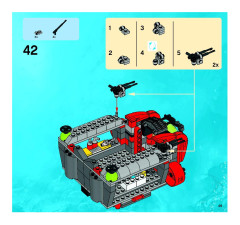 LEGO 8077 instructions page 49 – build guide