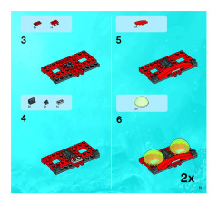 LEGO 8077 instructions page 51 – build guide