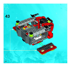 LEGO 8077 instructions page 52 – build guide